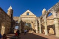 Inside walls of Cuilapam covent , Mexico Royalty Free Stock Photo