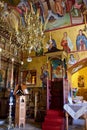 Inside The Walls of Panteli Castle, Leros, Greece, Europe Royalty Free Stock Photo