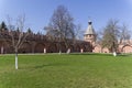 Inside the walls of the Tula Kremlin, Russia