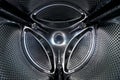 Inside the Washing Machine Royalty Free Stock Photo