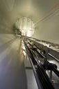 Inside the wind turbines. Royalty Free Stock Photo