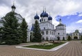 The world famous Vysotsky men monastery in Serpukhov,Russia