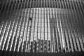 Inside World Trade Center Station: Window Cleaner in Manhattan