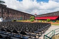 Inside the yard of the Port Blair Cellular Jail,