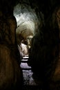 Zinzulusa Caves, near Castro on the Salento Peninsula in Puglia, Italy.