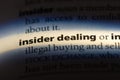 insider dealing