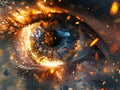 Insight burst an explosive iris for a dynamic visual effects software promo