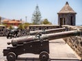 Insight into the past of old fortress cannons