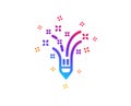 Inspiration icon. Creativity pencil sign. Vector