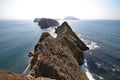 Inspiration Point on East Anacapa Island in Channel Islands National Park, California. Royalty Free Stock Photo