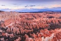 Inspiration Point at sunrise, Bryce Canyon National Park, Utah, Royalty Free Stock Photo