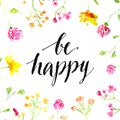 Citar ser feliz en 