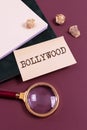 Inspiration showing sign Bollywood. Conceptual photo one who organizes and assumes the risks of a business