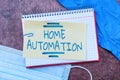 Inspiration showing sign Home Automation. Business approach home solution that enables automating the bulk of electronic