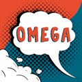 Text showing inspiration Omega. Business overview Class of essential fatty acids Lower the levels of cholesterol and LDL