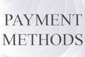 Inspiration showing sign Payment Methods. Conceptual photo Several ways utilized to compensate a purchased service Line