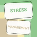 Inspiration showing sign Stress Management. Conceptual photo failure is a part of your road or progress to success Woman Royalty Free Stock Photo