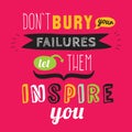 Inspirational and motivational quotes vector