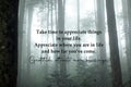 Gratitude quote - Take time to appreciate things in your life. Appreciate where you are in life and how far you have come. Royalty Free Stock Photo