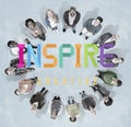 Inspire Hopeful Believe Aspiration Vision Innovate Concept