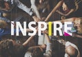 Inspire Ideas Creative People Graphic Concept