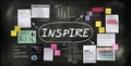 Inspire Influencing Motivation Goal Concept Royalty Free Stock Photo