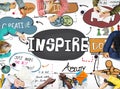 Inspire Inspiration Creative Motivate Imagination Concept