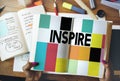 Inspire Inspiring Inspiration Motivate Innovate Concept