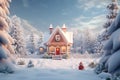 Inspirational Christmas scenes with diverse