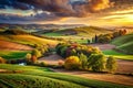 Inspiring Invoice Design Professional Business Backgrounds Featuring Serene Landscapes for Enhanced Client Impressions