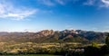 Inspiring Mountains Landscape Panorama, beautiful summer day in