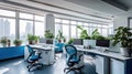 Inspiring office interior design Modern style Generative AI AIG 31.