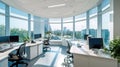 Inspiring office interior design Modern style Generative AI AIG 31.