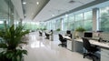 Inspiring office interior design Modern style Generative AI AIG 31.