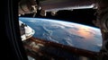 Inspiring view from a space station: Earth through the windows