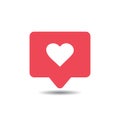 instagram licke comment icon vector logo