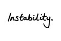 Instability