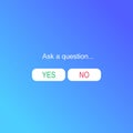 Instagram Buttons, Stickers, Yes No, Polls, Questions,