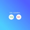 Instagram Buttons, Stickers, Yes No, Polls, Questions,