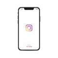 Instagram icons. Template frame for social media. Instagram mockup. Screen interface. Instagram application. Instagram photo frame