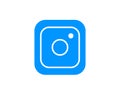 Instagram logo vector like Facebook logo concept