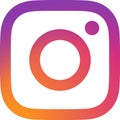 Editorial - Instagram logo vector Royalty Free Stock Photo