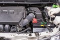 Install the car battery