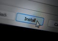Install Installation Button Click Cursor Image Render Screenshot Computer