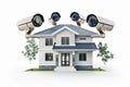 Install video cameras for real-time AI threat management, integrating protection design and operational security in surveillance p