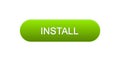 Install web interface button green color, application downloading, site design