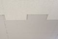 The installation Acoustic ceiling board