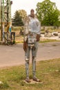 Installation Castaways in the Imperial Shipyard in Gdansk, Poland