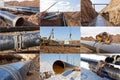 Installation and construction of the main pipeline welding