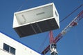 Installation of a modular construction element